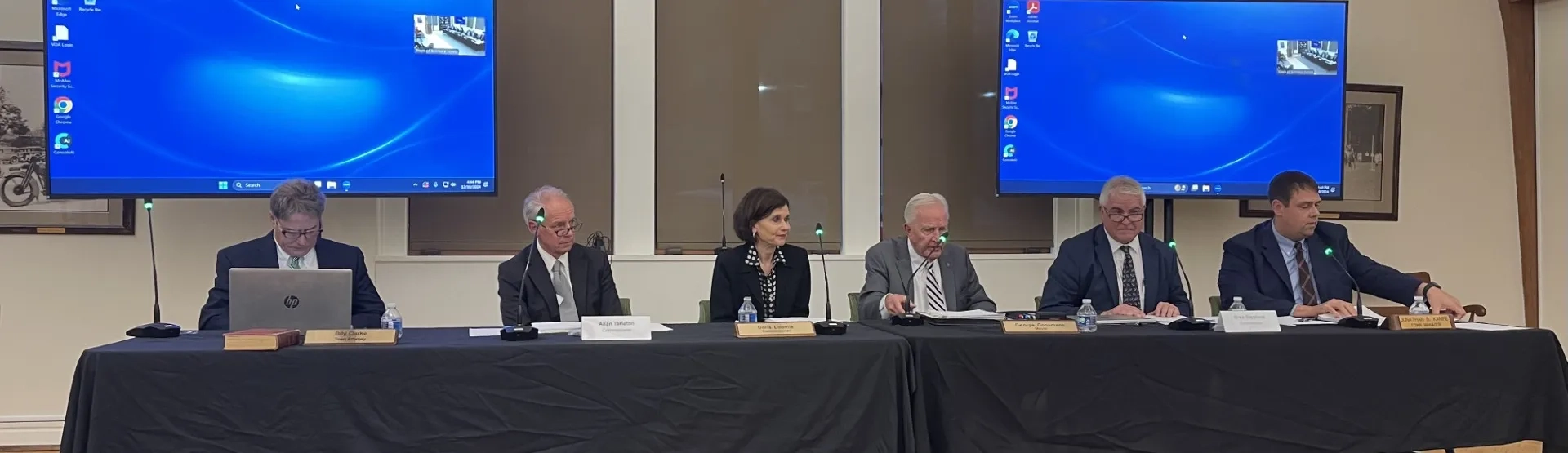 The Town of Biltmore Forest's Dec. 2024 Commissioners