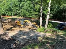 Boulder Wall Installation