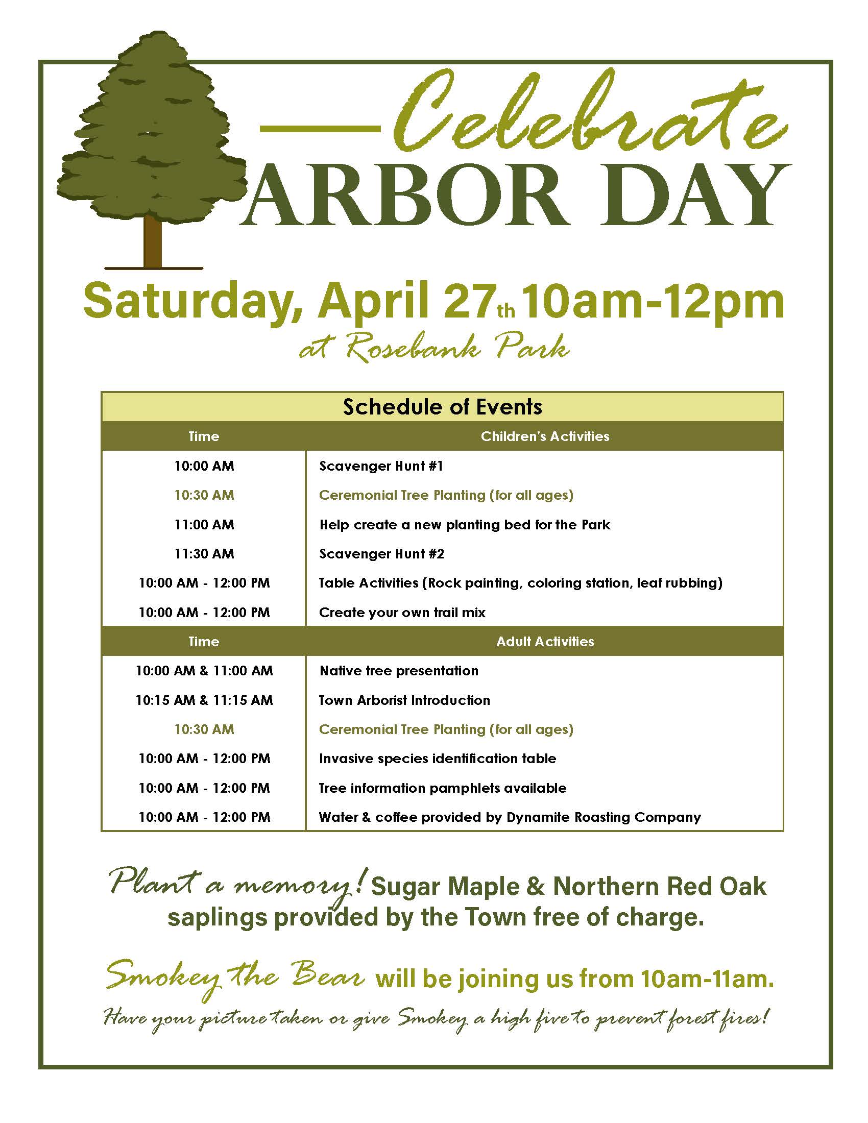 Arbor Day Flyer