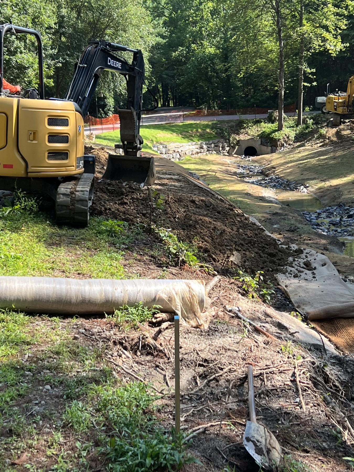 Soil Lift Being Installed